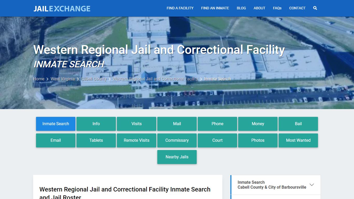 Inmate Search: Roster & Mugshots - Western Regional Jail and ...